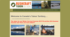Desktop Screenshot of bushcraftyukon.com